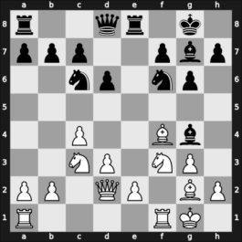 1966 Moscow – Round 1 – Botvinnik, Mikhail – 1-0 – Smyslov, Vladimir – G2