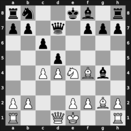 1966 Moscow – Round 1 – Lilienthal, Andor – 1-0 – Dubinsky, Aleksey – G5