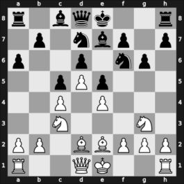 1966 Moscow – Round 1 – Nikitin, Aleksander S – 1-0 – Liublinsky, Victor – G6