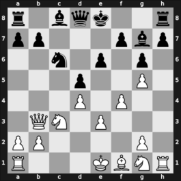 1966 Moscow – Round 1 – Chernyh, V. – 1-0 – Simagin, Vladimir – G8