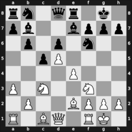 1966 Moscow RUS – Round ? – Yudovich, Mikhail M – 1/2-1/2 – Ageichenko, Genadi A – G9