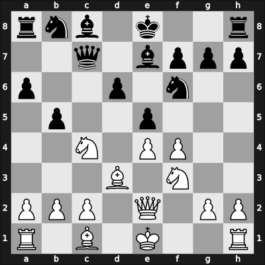 1966 Moscow Training – Round 1 – Kortchnoi, V. – 1/2-1/2 – Shamkovich, L. – G2