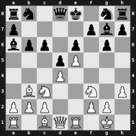 1966 Moscow Training – Round 6 – Boleslavsky, Isaac – 1-0 – Petrosian, Tigran V – G12