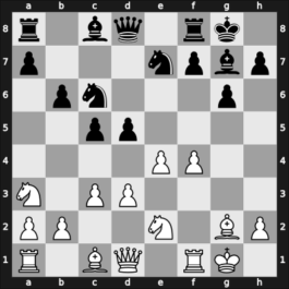 1966 Moscow Training – Round 10 – Shamkovich, Leonid – 0-1 – Averbakh, Yuri L – G22
