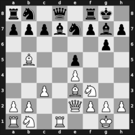 1966 New York ch-USA – Round 2 – Byrne, Ray – 1-0 – Bisguier, Arthur B – G12