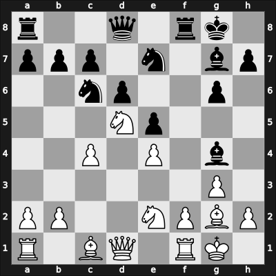 1966 New York ch-USA – Round 4 – Benko, Pal – 1/2-1/2 – Evans Lianda – G19