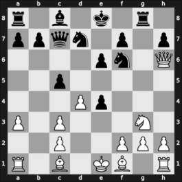 1966 New York ch-USA – Round 4 – Fischer, Raphael – 1/2-1/2 – Byrne, Ray – G22