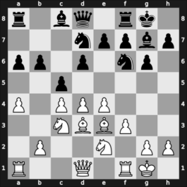 1966 New York ch-USA – Round 8 – Benko, Pal – 1-0 – Byrne, Ray – G39