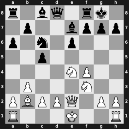 1966 New York ch-USA – Round 10 – Rossolimo, Nicolas – 1-0 – Zuckerman, Bernard – G50