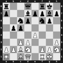1966 New York ch-USA – Round 11 – Bisguier, Arthur B – 0-1 – Fischer, Raphael – G56