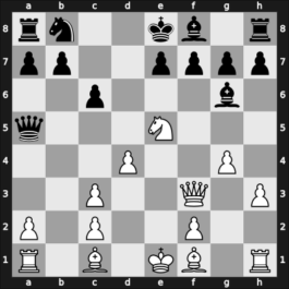 1966 Oberhausen ol women – Round 5 – Asenova, Venka – 1-0 – Larsen, Ingrid – G25