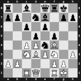 1966 Oberhausen ol women – Round 7 – Heemskerk, Fenny – 0-1 – Kozlovskaya, Valentina – G34