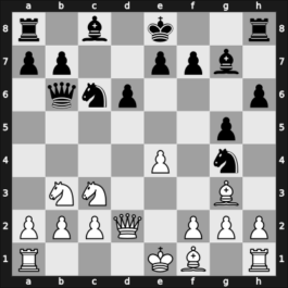 1966 Oberhausen ol women – Round 7 – Blagojevic, Katarina – 1-0 – Nowarra, Waltraud – G35