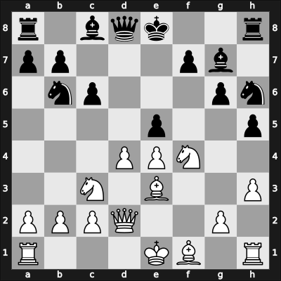 1966 Oberhausen ol women – Round 13 – Samolewicz Danuta – 0-1 – Heemskerk, Fenny – G66