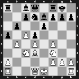 1966 Olympiad Havana CUB – Round 1 – Forintos, Gyozo V – 0-1 – Christiansen, Larry – G2