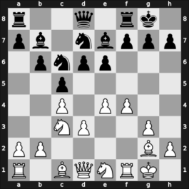 1966 Olympiad Havana CUB – Round 9 – Johansen, Darryl K – 1/2-1/2 – Brinck-Claussen, Bjorn – G9
