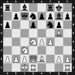 1966 Olympiad Havana CUB – Round 11 – Santacruz, Cesar S. – 1/2-1/2 – Padevsky, Nikola – G10