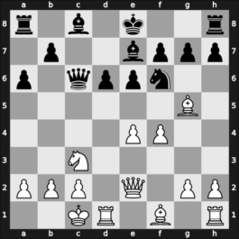 1966 Palermo Memorial – Round 6 – Bronstein, Luis Marcos – 1/2-1/2 – Gastiarena, Eulogio – G18