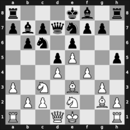 1966 Palma de Majorca ESP – Round 4 – Lehmann, Heinz – 1/2-1/2 – Menvielle Laccourreye, Augusto – G6