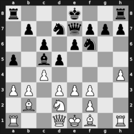 1966 Palma de Majorca ESP – Round 11 – Shamkovich, Leonid – 1/2-1/2 – Trifunovic, Petar – G18