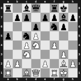 1966 Palma de Mallorca – Round 1 – Visier Segovia, Fernando – 1/2-1/2 – Ivkov, Borislav – G1