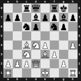 1966 Palma de Mallorca – Round 1 – Tal, Mikhail – 1-0 – Wade, Robert G – G4