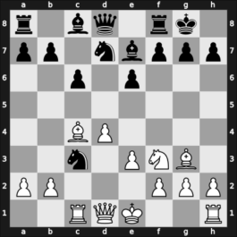 1966 Palma de Mallorca – Round 2 – Ivkov, Borislav – 1/2-1/2 – Pfleger, Helmut, Dr. – G9