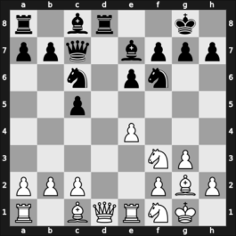 1966 Palma de Mallorca – Round 3 – Pfleger, Helmut, Dr. – 1/2-1/2 – Portisch, Lajos – G18