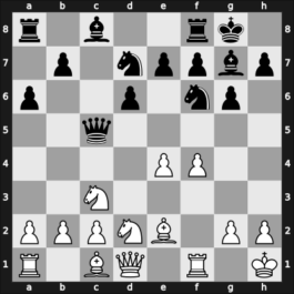 1966 Palma de Mallorca – Round 4 – Wade, Robert G – 0-1 – Shamkovich, Leonid – G25
