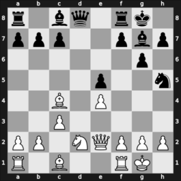 1966 Palma de Mallorca – Round 4 – Trifunovic, Petar – 1/2-1/2 – Ivkov, Borislav – G27