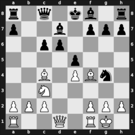 1966 Palma de Mallorca – Round 5 – Medina-Garcia, Antonio – 0-1 – Pomar Salamanca, Arturo – G30