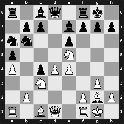 1966 Palma de Mallorca – Round 5 – Shamkovich, Leonid – 1/2-1/2 – Robatsch, Karl – G33