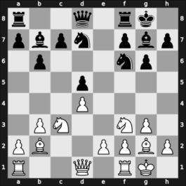 1966 Palma de Mallorca – Round 6 – Trifunovic, Petar – 1/2-1/2 – Portisch, Lajos – G40