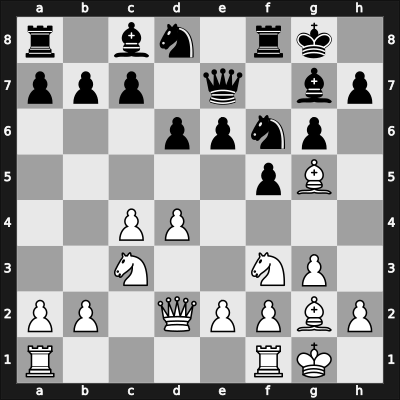 1966 Palma de Mallorca – Round 11 – Pfleger, Helmut, Dr. – 0-1 – Menvielle Laccourreye, Augusto – G67