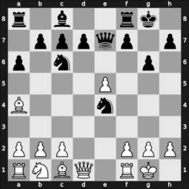 1966 Palma de Mallorca – Round 13 – Medina-Garcia, Antonio – 0-1 – Matanovic, Aleksandar – G79