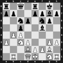 1966 Panamerican – Round 1 – Bielicki, Carlos – 1/2-1/2 – Letelier Martner, Rene – G5