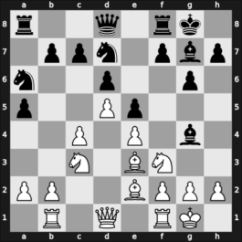 1966 Panamerican – Round 1 – Bielicki, Carlos – 1/2-1/2 – Schweber, Samuel – G12
