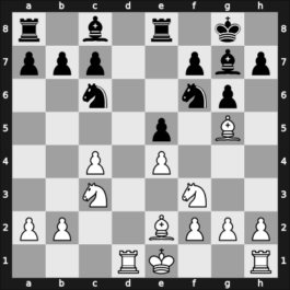 1966 Panamerican – Round 1 – Abad Martinez, Diego – 0-1 – Bielicki, Carlos – G21