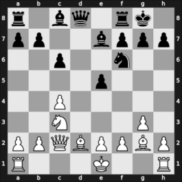 1966 Panamerican – Round 1 – Aguirre Calero, Isabel Ariana – 1/2-1/2 – Acevedo Ortega, Rodrigo Andres – G28
