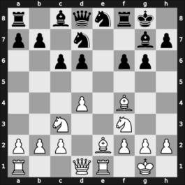 1966 Panamerican – Round 1 – Jimenez Zerquera, Eleazar – 1/2-1/2 – Abad Martinez, Diego – G38