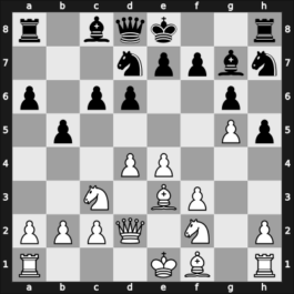 1966 Panamerican – Round 1 – Letelier Martner, Rene – 1/2-1/2 – Yepez, Olavo – G49