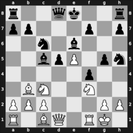 1966 Panamerican – Round ? – Santa Cruz Beneito, Hugo – 1/2-1/2 – Alvarez del Monte, Jose – G88