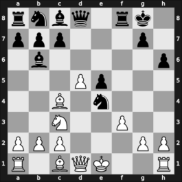 1966 Parcetic Memorial 2nd – Round 5 – Barczay, Laszlo – 1-0 – Kerkhoff, Leo J – G22