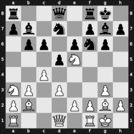 1966 Parcetic Memorial 2nd – Round 5 – Masic, Ljubomir – 1/2-1/2 – Minev, Nikolay N – G23
