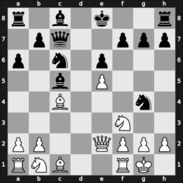 1966 Parcetic Memorial 2nd – Round 6 – Malich, Burkhard, Dr. – 1/2-1/2 – Barczay, Laszlo – G24