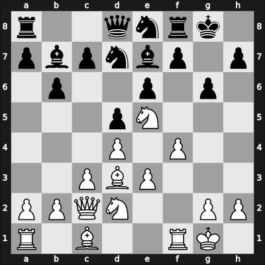 1966 Parcetic Memorial 2nd – Round 11 – Karaklajic, Nikola – 1/2-1/2 – Popov, Stevan – G48