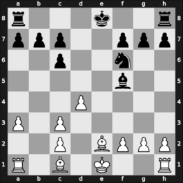 1966 Parcetic Memorial 2nd – Round 11 – Maric, Rudolf – 1/2-1/2 – Dely, Peter – G51