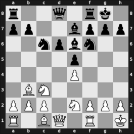 1966 Parcetic Memorial 2nd – Round 13 – Blatny, Frantisek – 1/2-1/2 – Barczay, Laszlo – G59