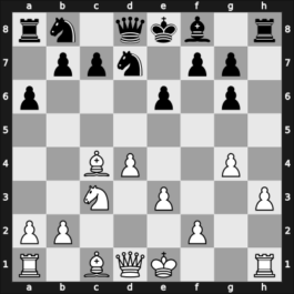 1966 Reggio Emilia 6667 09th – Round 3 – Kozma, Julius – 1/2-1/2 – Buljovcic, Ivan – G11
