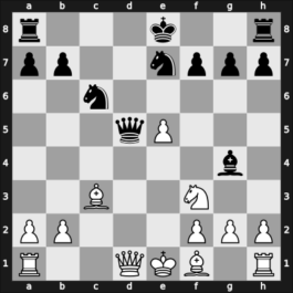 1966 Reggio Emilia 6667 09th – Round 3 – Zinser, Sylvain – 1-0 – Mondaini, Giulio Cesare – G13
